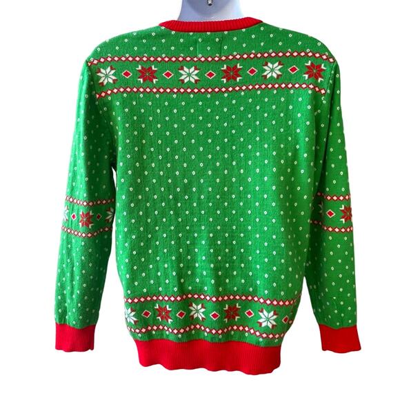 The Office DREAMING OF A DWIGHT CHRISTMAS Ugly Christmas Sweater Size Large - Picture 2 of 4